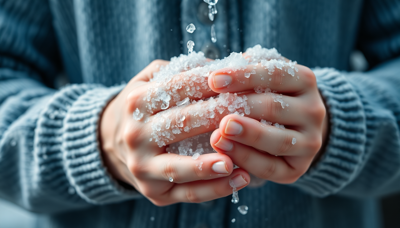 Первая помощь при обморожении