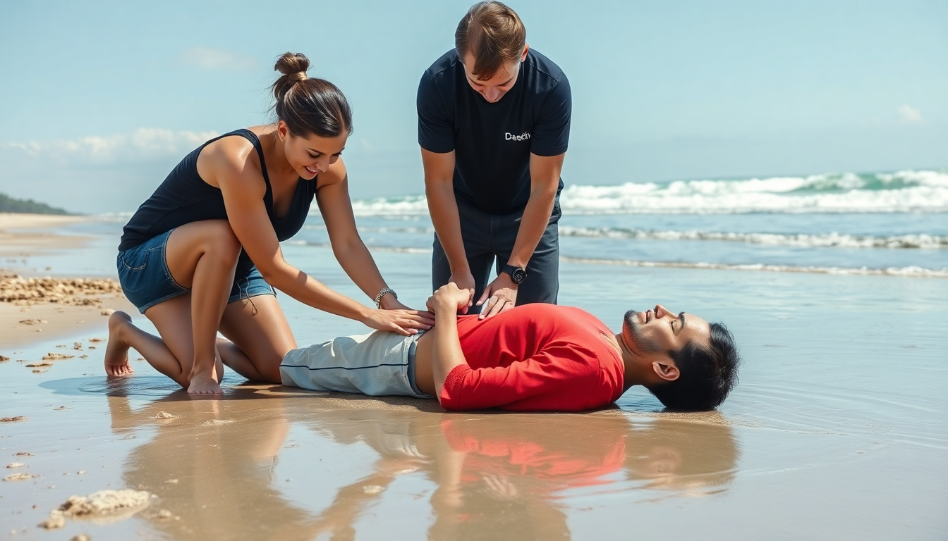 Первая помощь при утоплении