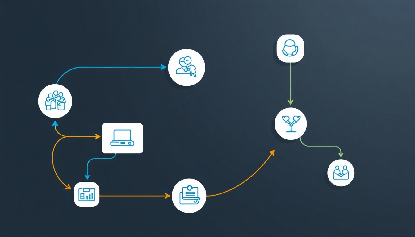積極的疫学調査と治療管理フロー