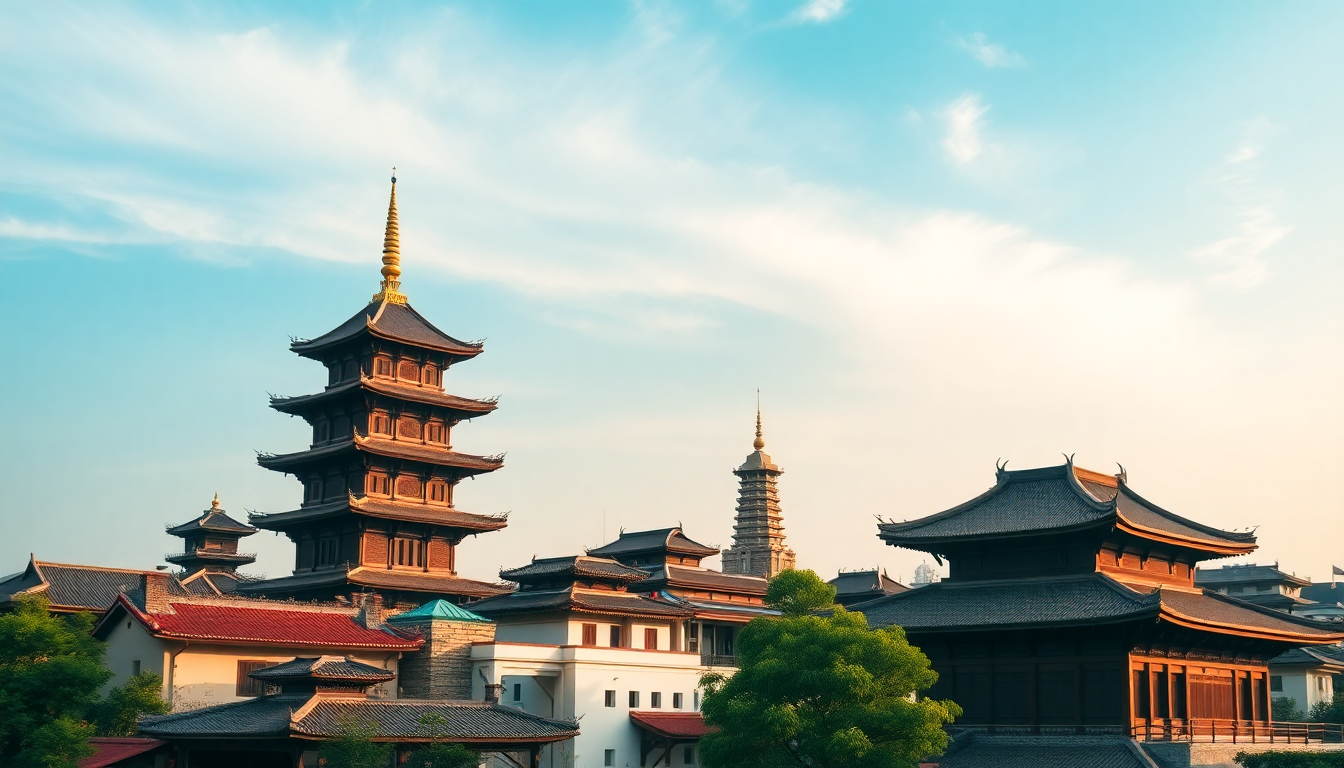 Структуры и архитектуры Азии и их сплавы