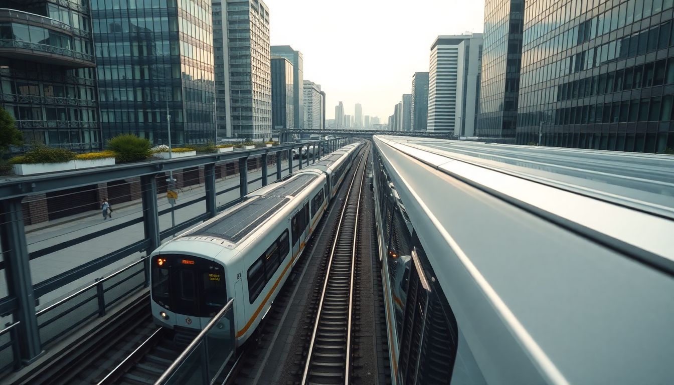 Diseño del Metro de Medellín con Tranvía y Rutas