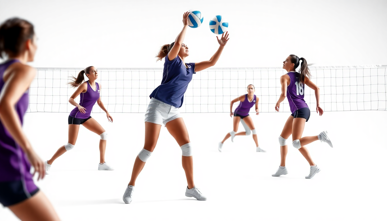 Die Positionen im Volleyball