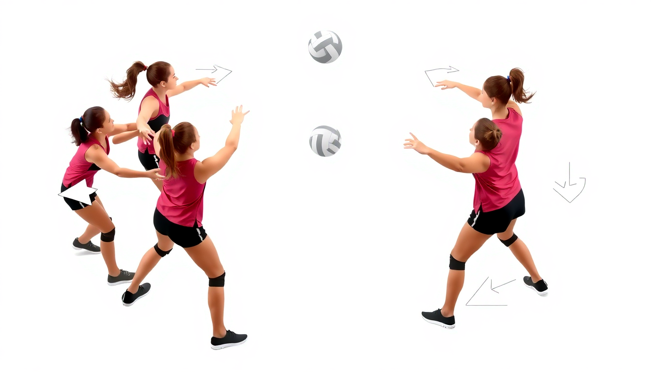 Rotationssystem im Volleyball