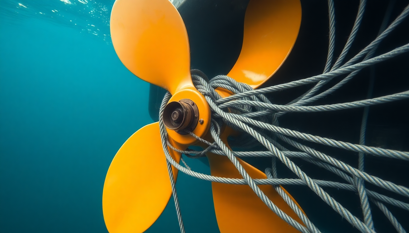 Wire Entanglement & Propeller Issue