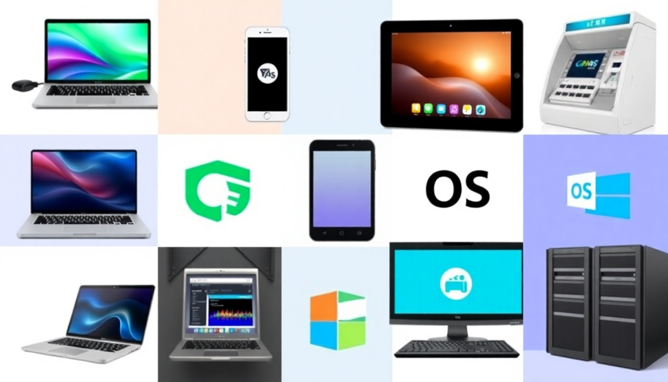 أنواع أنظمة التشغيل