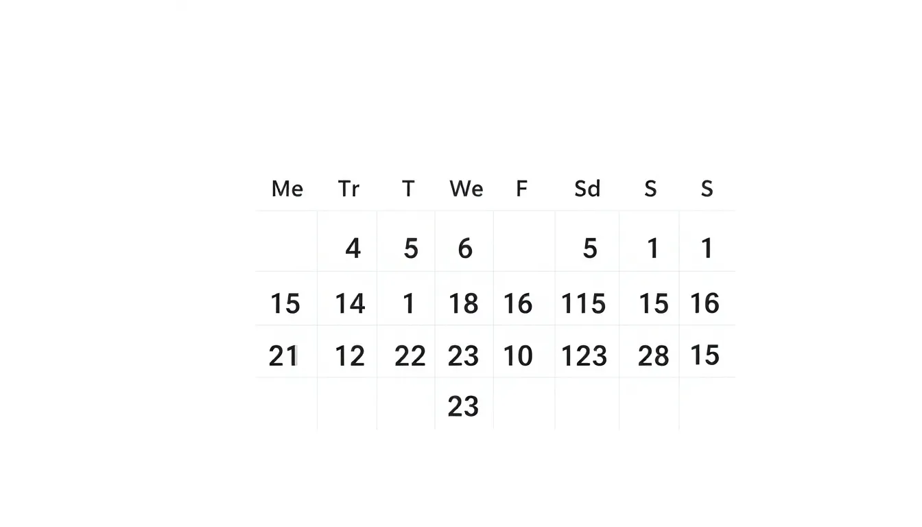 Absence d'Anticipation