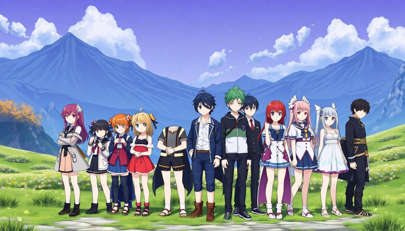 Mẫu Slide 13 Nhân Vật Genshin Impact